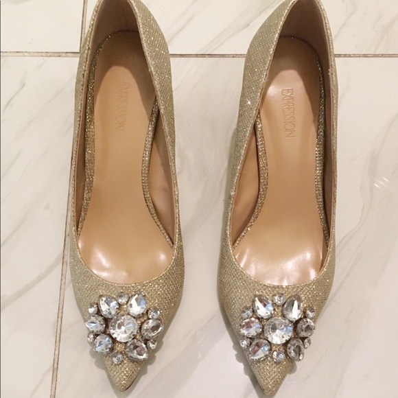 Aldo Shoes - New crystal high heel - Size 6